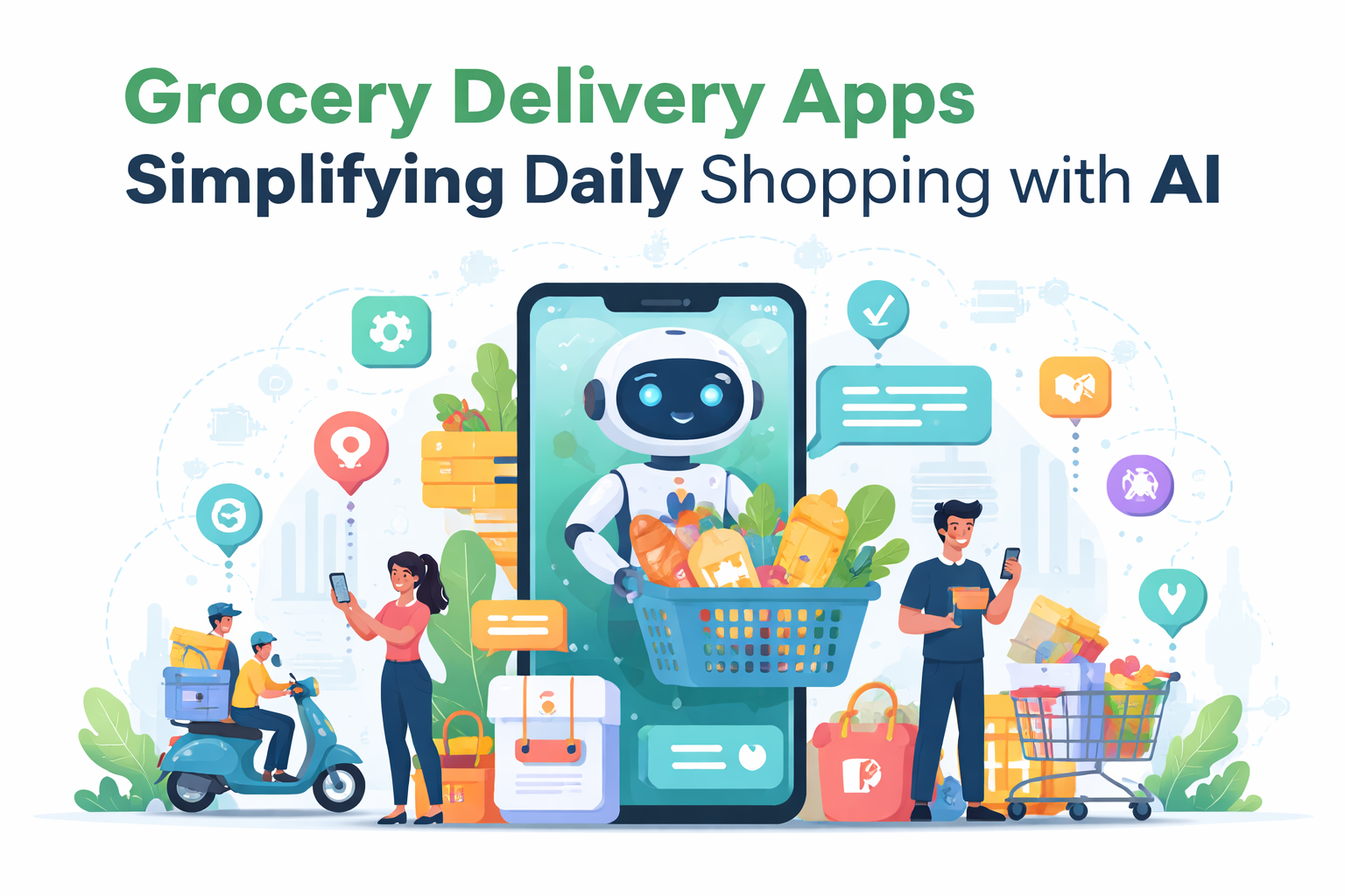 Grocery Delivery Apps Simplifying Daily Shopping with AI